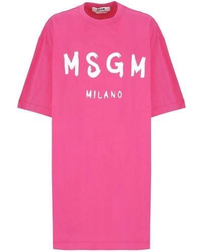 MSGM Minivestido - Rosa