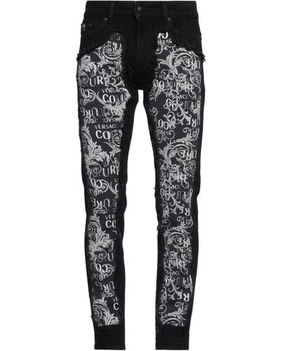 Versace Jeans Couture Pantalon en jean - Noir