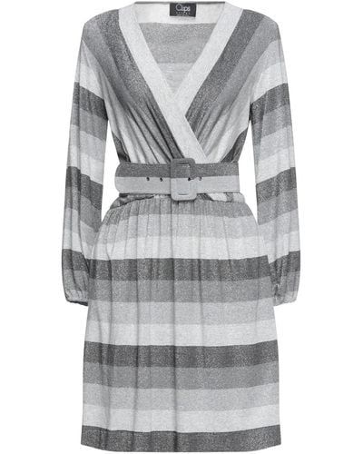 Clips Mini Dress - Gray