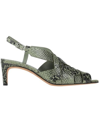 3.1 Phillip Lim Military Sandals Soft Leather - Green