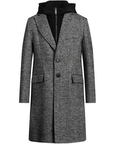 John Richmond Coat Polyester - Grey