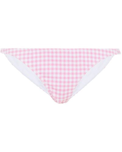 Caroline Constas Bikini Bottoms & Swim Briefs - Pink