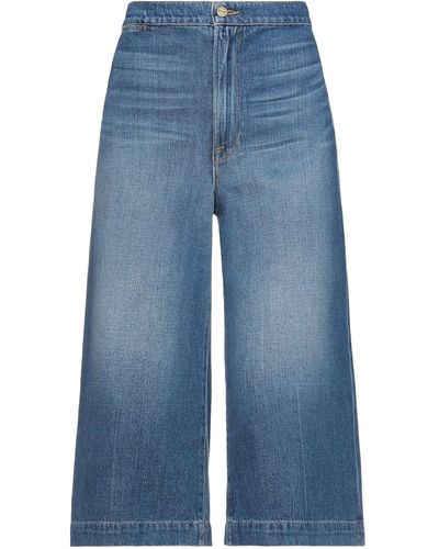 FRAME Cropped Jeans - Blu