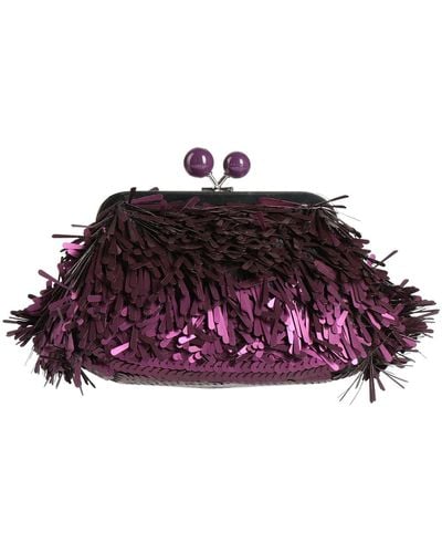 Weekend by Maxmara Handbag Polyester, Polyethylene - Purple