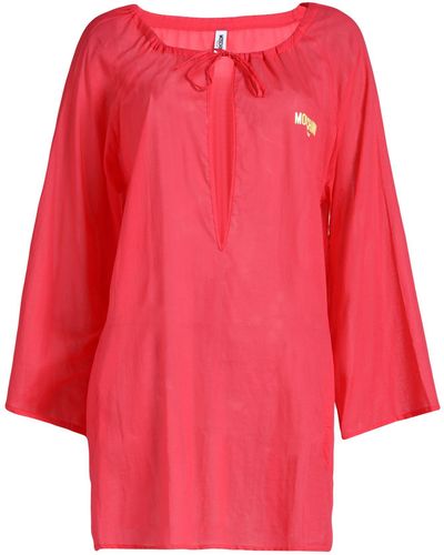 Moschino Vestido de playa - Rojo