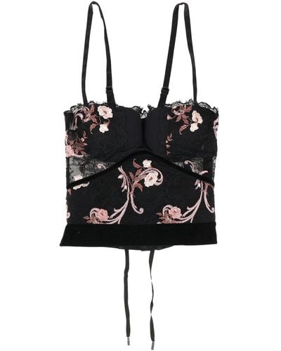 La Perla Bustiers, Corsets & Suspenders - Black