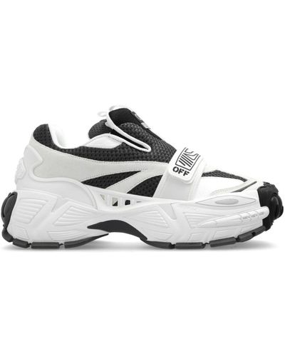 Off-White c/o Virgil Abloh Off- Sneakers Glove Con Inserti - Bianco