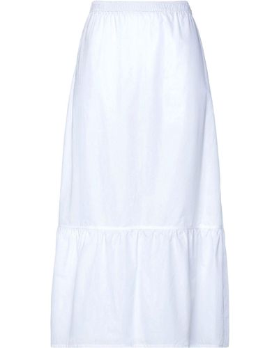 Atlantique Ascoli Long Skirt - White