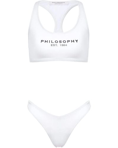 Philosophy Di Lorenzo Serafini Bikini - Weiß