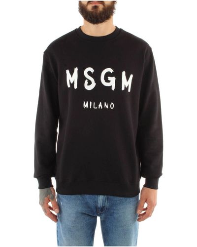 MSGM Sweatshirts - Schwarz