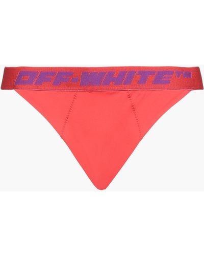Off-White c/o Virgil Abloh Bikini Bottoms & Swim Briefs - Pink