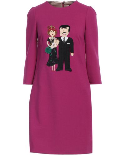 Dolce & Gabbana Mini-Kleid - Lila