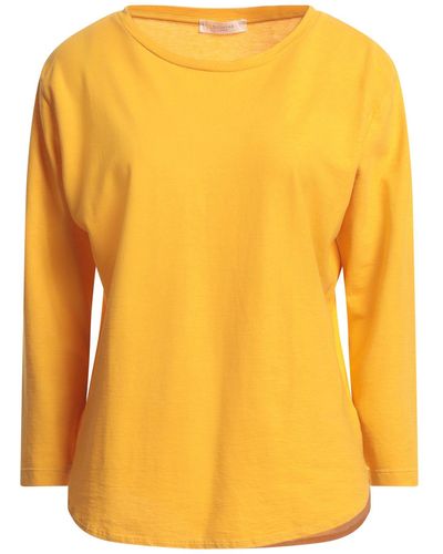 Zanone Camiseta - Amarillo