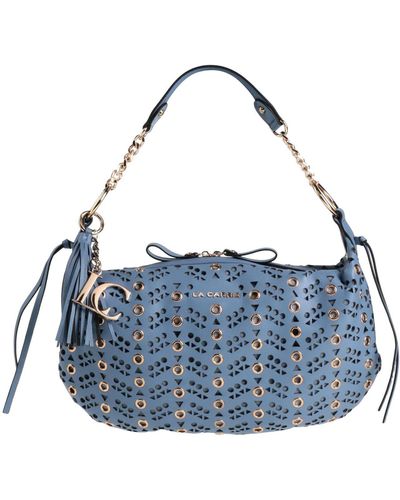 La Carrie Shoulder Bag - Blue