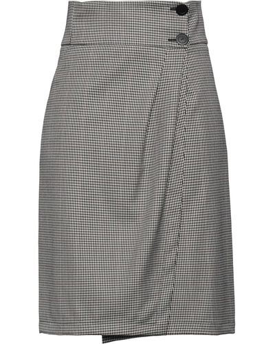 Liviana Conti Midi Skirt - Gray