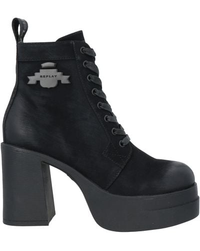 Replay Ankle Boots - Black