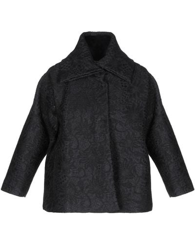 La Petite Robe Di Chiara Boni Overcoat & Trench Coat - Black