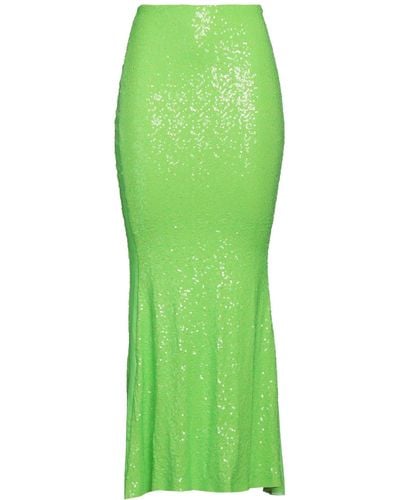 Norma Kamali Maxi Skirt - Green