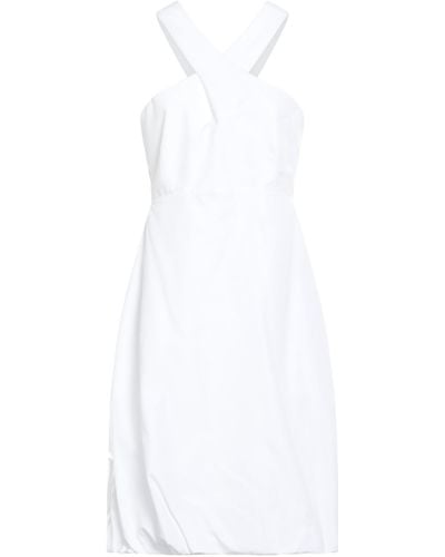 Ferragamo Midi Dress - White