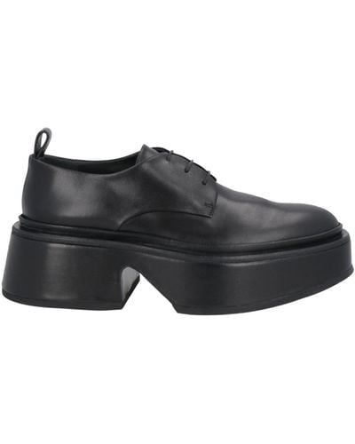 Jil Sander Chaussures à lacets - Noir
