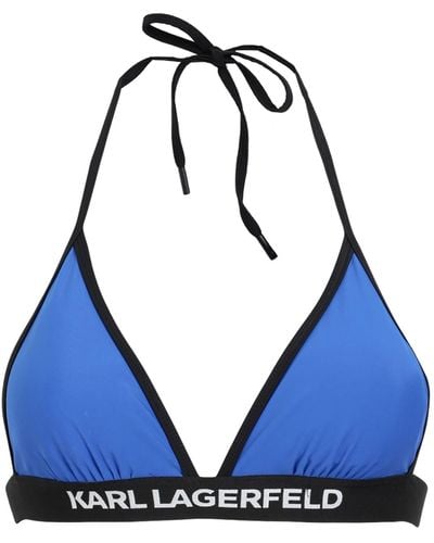Karl Lagerfeld Bikini-Oberteil - Blau