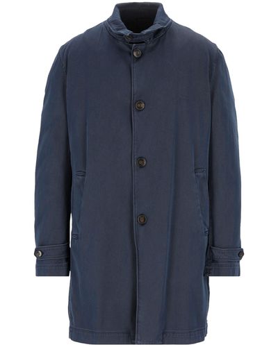 L.B.M. 1911 Overcoat & Trench Coat - Blue
