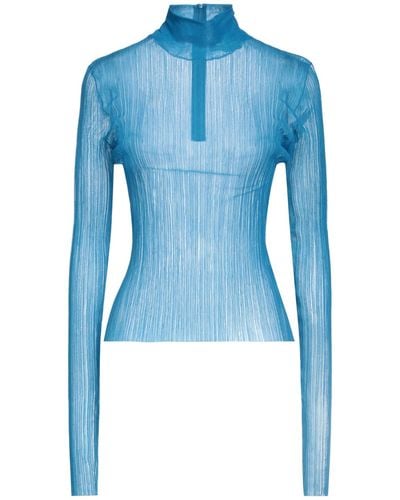 Dolce & Gabbana Cuello alto - Azul