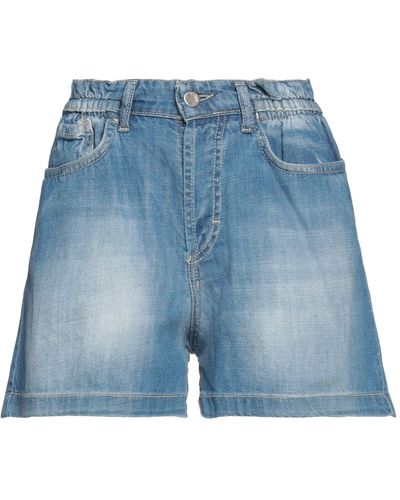 Soallure Denim Shorts - Blue