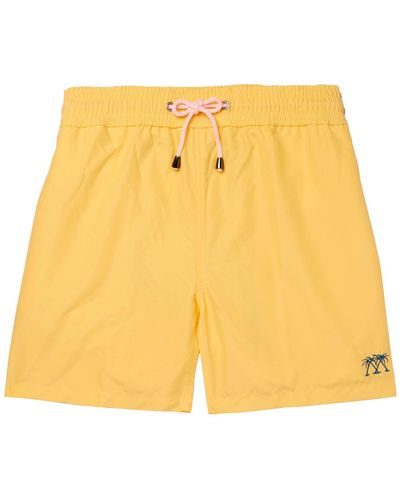 Pinkhouse Mustique Swim Trunks - Yellow
