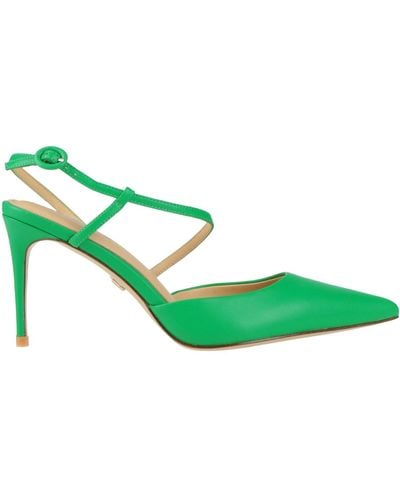 Lola Cruz Court Shoes - Green