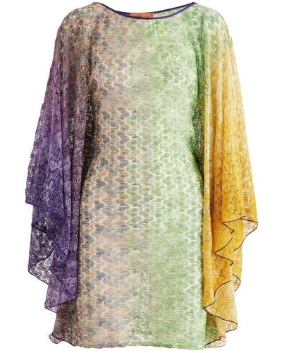 Missoni Cover-Up Rayon, Polyester, Polyamide - Green