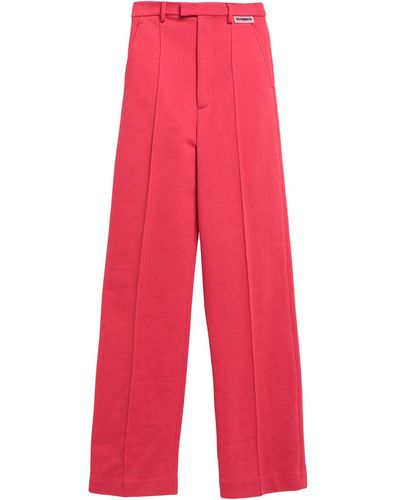 Vetements Trousers - Red