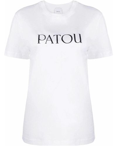 Patou T-shirt logo - Bianco