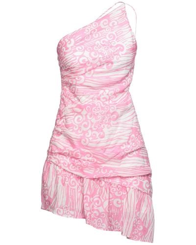 Amanda Uprichard Kurzes Kleid - Pink