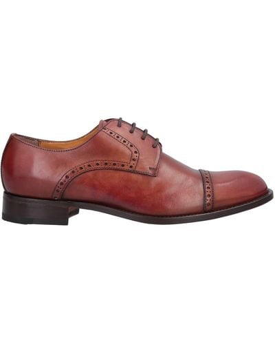 Calpierre Lace-up Shoes - Red