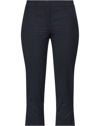Grifoni Cropped Trousers - Blue