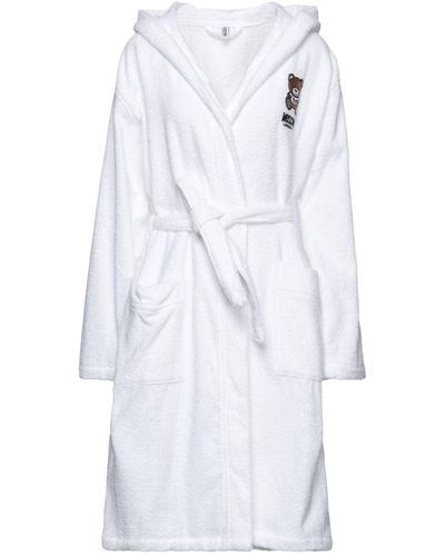 Moschino Dressing Gown Or Bathrobe - White
