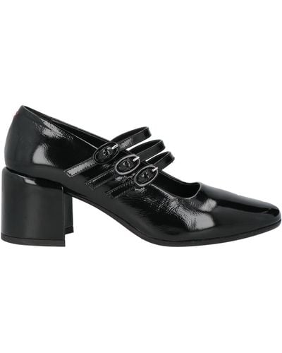 Halmanera Court Shoes Leather - Black