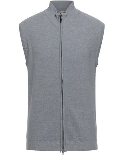 Tsd12 Light Cardigan Merino Wool, Acrylic - Grey