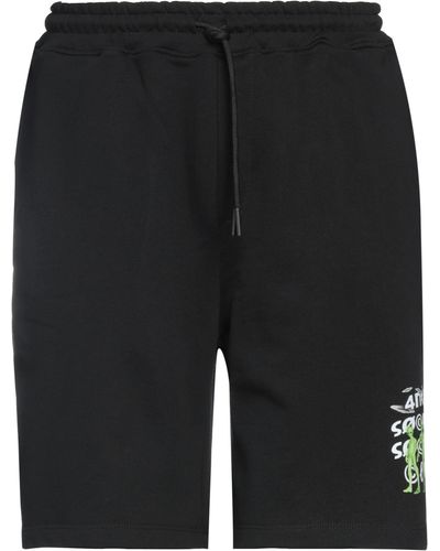 ANTI SOCIAL SOCIAL CLUB Shorts & Bermuda Shorts - Black
