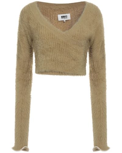MM6 by Maison Martin Margiela Sweater - Brown