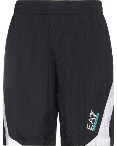 EA7 Shorts & Bermudashorts - Blau