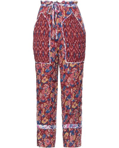 Isabel Marant Trousers Viscose - Red