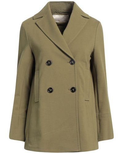 Circolo 1901 Overcoat & Trench Coat - Green