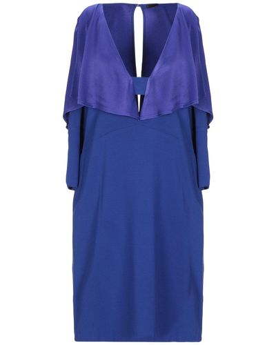 Annarita N. Short Dress - Blue