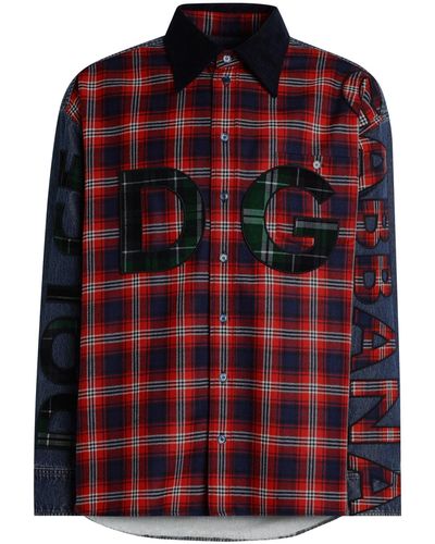 Dolce & Gabbana Camisa vaquera - Multicolor