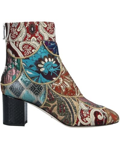Dolce & Gabbana Ankle Boots - Multicolour