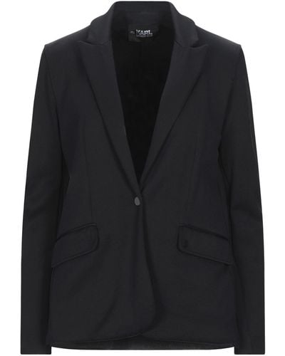 Karl Lagerfeld Suit Jacket - Black