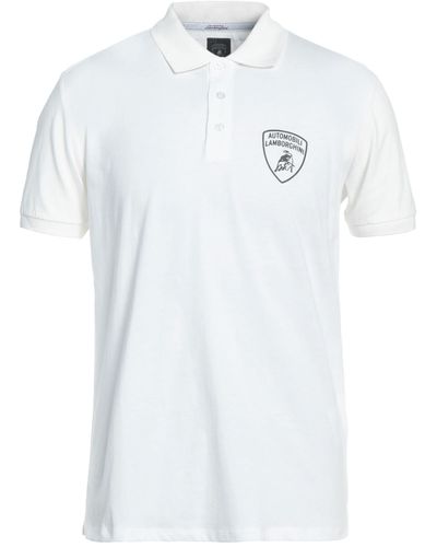 Automobili Lamborghini Polo Shirt - White