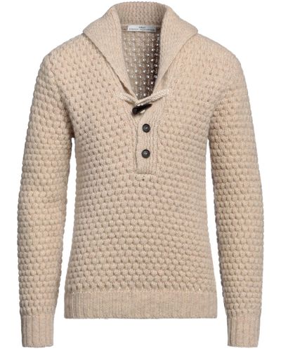 Grey Daniele Alessandrini Sweater - Natural